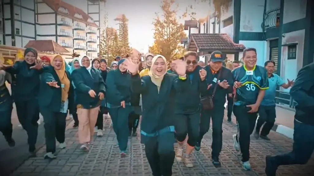 Peserta IADA di lokasi team building Cameron Highlands
