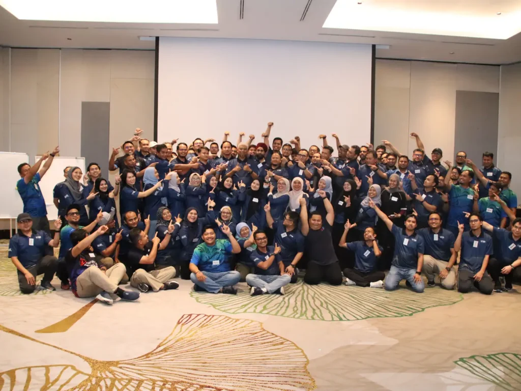 Peserta Program Team Building TNB Genco BDX Siri 2 di Villea Resort Port Dickson